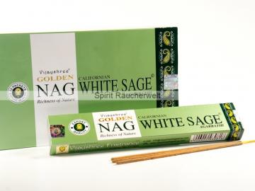 Golden Nag White Sage Masala-Räucherstäbchen | Vijayshree