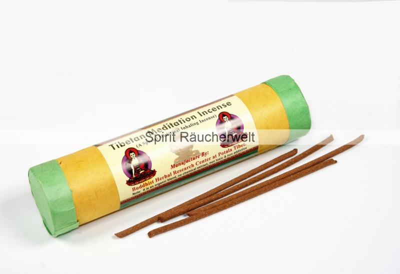 Tibetan Meditation Incense - Buddhist Herbal Räucherstäbchen