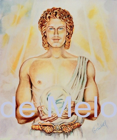 Erzengel Gabriel | spirituelle Postkarte von Armando de Melo