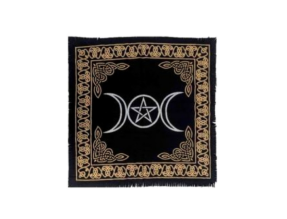 Altartuch Trippel Moon mit Pentagramm