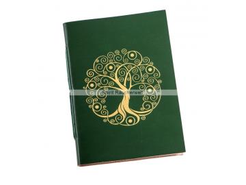 Buch der Schatten - mit Baum des Lebens | Notizbuch - Schattenbuch selber machen 18x13cm