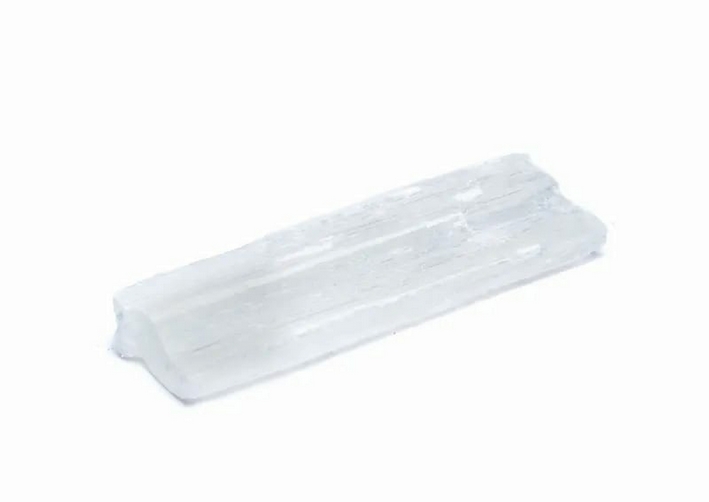 Selenit Kristallstab roh, 8 - 10 cm