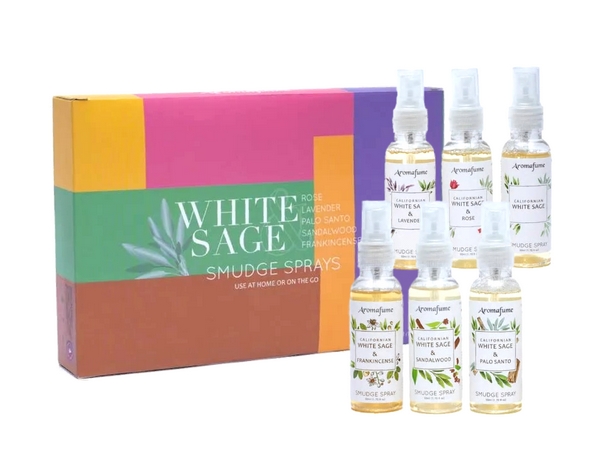 White Sage Smudgespray Set - 6x50ml | Aromafume