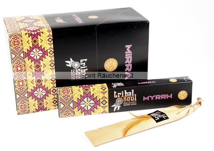 Myrrh - Tribal Soul Räucherstäbchen naturrein | Hari Darshan