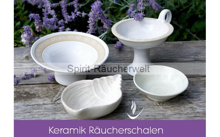 Räucherstövchen Keramik Weihrauchfass Räuchergefäß Räucherschale Porzellan 