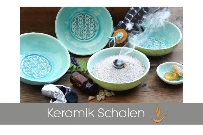 Keramik Räucherschalen