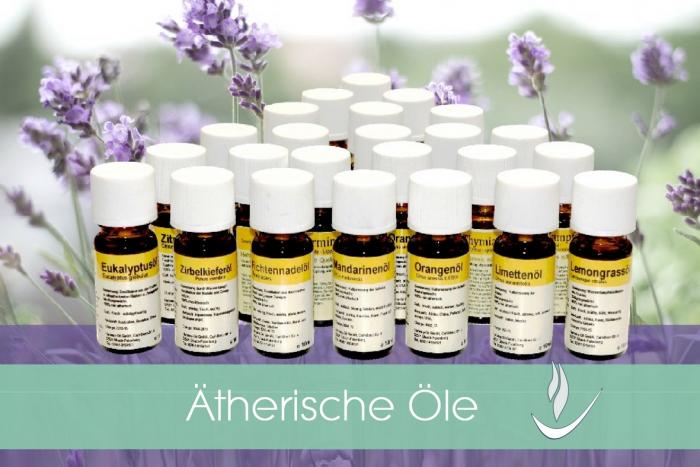 Naturreine Ätherische Öle für Aromatherapie + Wellness