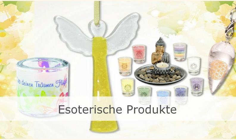 Esoterisches Räucherwerk + spirituelle Produkte